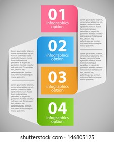 Infographic template vector illustration