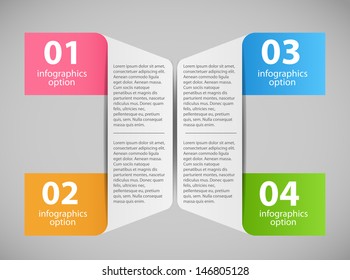 Infographic template vector illustration