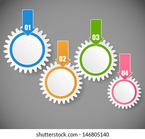 Infographic template vector illustration
