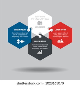 Infographic template. Vector illustration. Can be used for workflow layout, diagram, business step options, banner, web design.