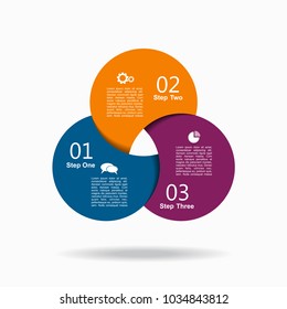 Infographic template. Vector illustration. Can be used for workflow layout, diagram, business step options, banner, web design.