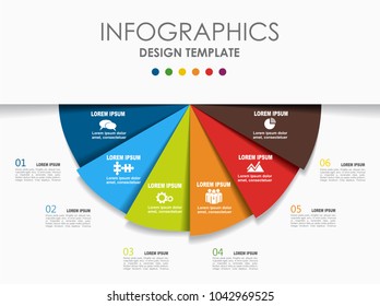 Infographic template. Vector illustration. Can be used for workflow layout, diagram, business step options, banner, web design.