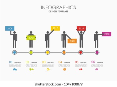 Infographic template. Vector illustration. Can be used for workflow layout, diagram, business step options, banner, web design.
