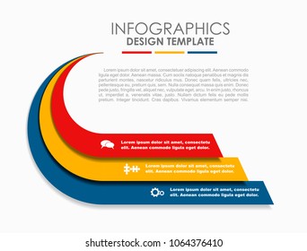 Infographic template. Vector illustration. Can be used for workflow layout, diagram, business step options, banner, web design.