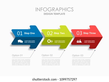 Infographic template. Vector illustration. Can be used for workflow layout, diagram, business step options, banner, web design.