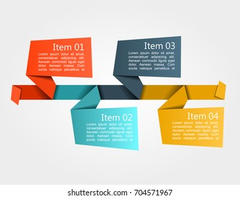 Infographic template. Vector illustration. Can be used for workflow layout, diagram, business step options, banner, web design.