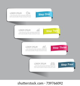 Infographic template. Vector illustration. Can be used for workflow layout, diagram, business step options, banner, web design.