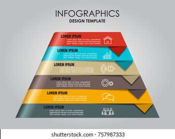 Infographic template. Vector illustration. Can be used for workflow layout, diagram, business step options, banner, web design.