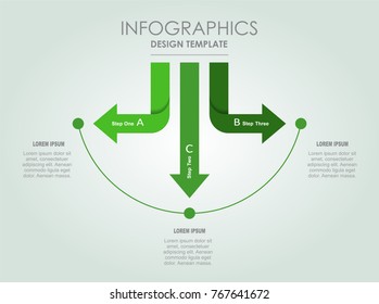 Infographic template. Vector illustration. Can be used for workflow layout, diagram, business step options, banner, web design.