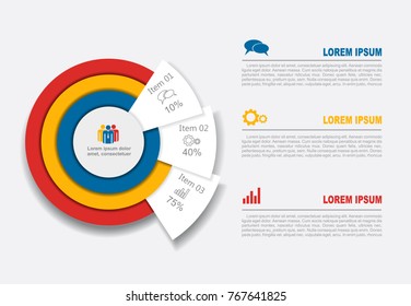 Infographic template. Vector illustration. Can be used for workflow layout, diagram, business step options, banner, web design.