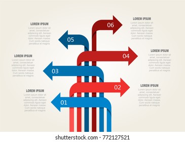 Infographic template. Vector illustration. Can be used for workflow layout, diagram, business step options, banner, web design.