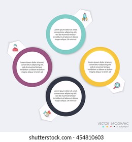 Infographic Templates for Business. Can be used for website layout vector, numbered banners, diagram.