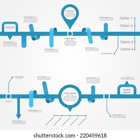 Infographic Templates for Business design. Vector illustration