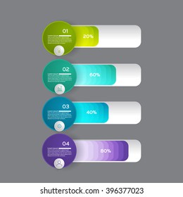 infographic Templates for Business vector