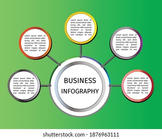 Infographic Templates for Business Vector Illustration. Infographic design vector and marketing icons can be used for workflow layout, diagram, annual report, web design.