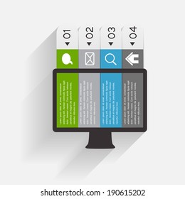 Infographic Templates for Business Vector Illustration
