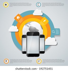 Infographic Templates for Business Vector Illustration. EPS10