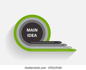 Infographic Templates for Business Vector Illustration