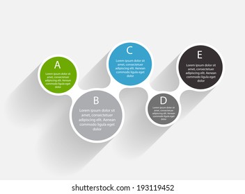 Infographic Templates for Business Vector Illustration