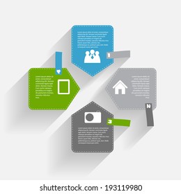 Infographic Templates for Business Vector Illustration