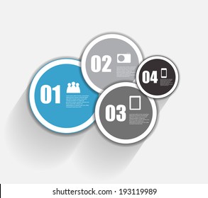 Infographic Templates for Business Vector Illustration