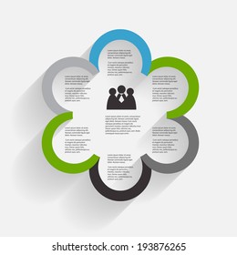 Infographic Templates for Business Vector Illustration