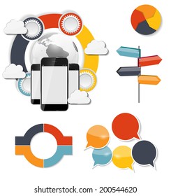 Infographic Templates for Business Vector Illustration. EPS10