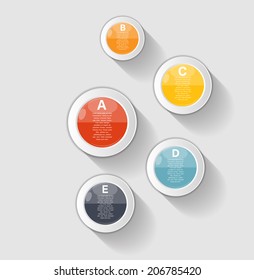 Infographic Templates for Business Vector Illustration. EPS10