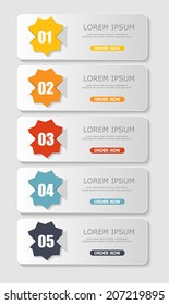 Infographic Templates for Business Vector Illustration. EPS10