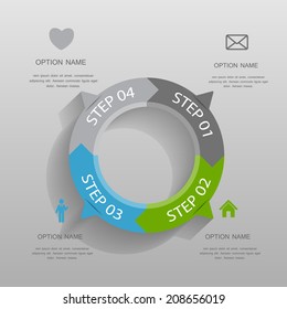 Infographic Templates for Business Vector Illustration. EPS10.