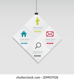 Infographic Templates for Business Vector Illustration. EPS10
