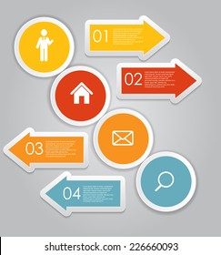 Infographic Templates for Business Vector Illustration. EPS10
