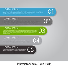 Infographic Templates for Business Vector Illustration. EPS10