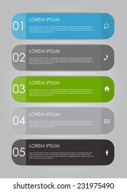 Infographic Templates for Business Vector Illustration. EPS10