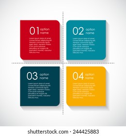 Infographic Templates for Business Vector Illustration. EPS10