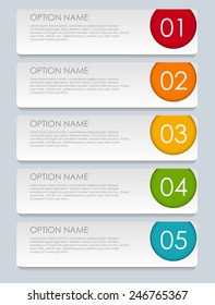 Infographic Templates for Business Vector Illustration. EPS10