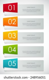 Infographic Templates for Business Vector Illustration. EPS10