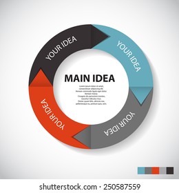 Infographic Templates for Business Vector Illustration. EPS10