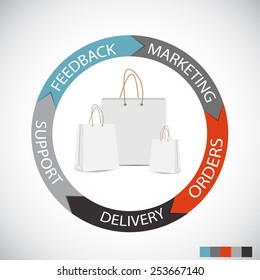 Infographic Templates for Business Vector Illustration. EPS10