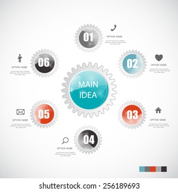 Infographic Templates for Business Vector Illustration. EPS10