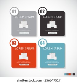 Infographic Templates for Business Vector Illustration. EPS10