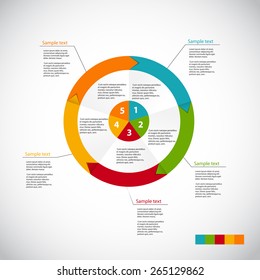 Infographic Templates for Business Vector Illustration. EPS10