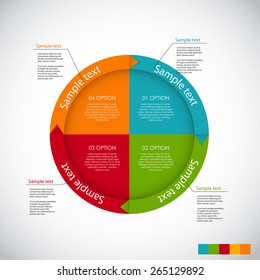 Infographic Templates for Business Vector Illustration. EPS10