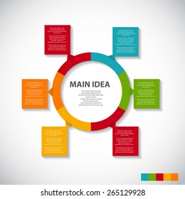 Infographic Templates for Business Vector Illustration. EPS10