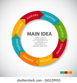 Infographic Templates for Business Vector Illustration. EPS10