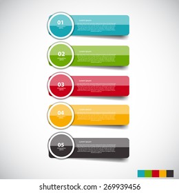 Infographic Templates for Business Vector Illustration. EPS10