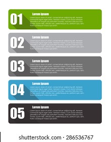 Infographic Templates for Business Vector Illustration. EPS10