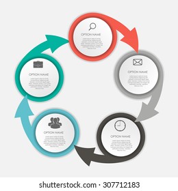 Infographic Templates for Business Vector Illustration. EPS10