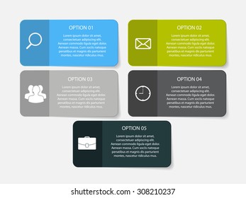 Infographic Templates for Business Vector Illustration. EPS10