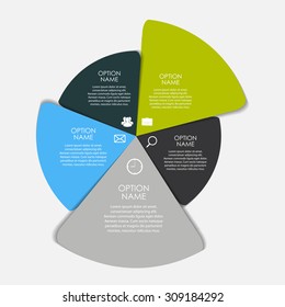 Infographic Templates for Business Vector Illustration. EPS10